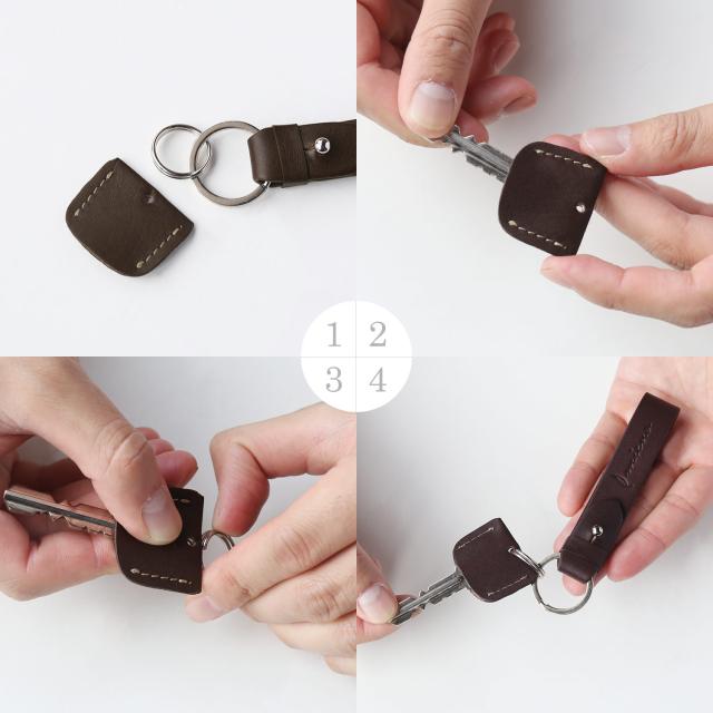おしゃれに持ち歩く キーホルダー