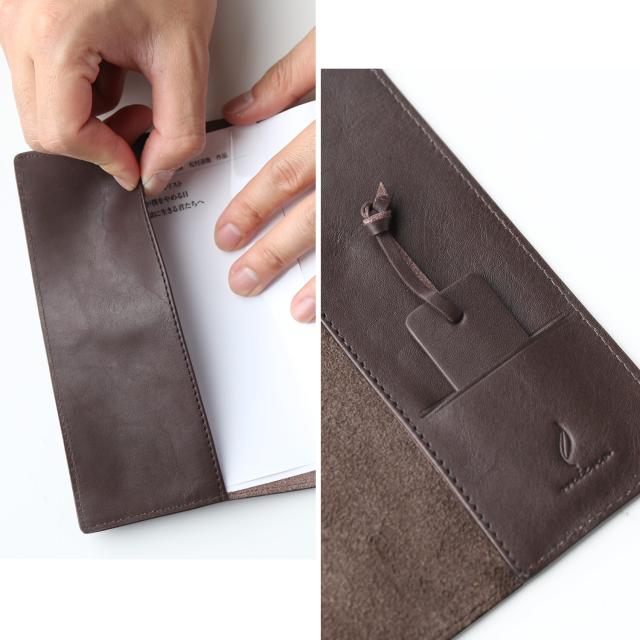 ブックカバー 収納 ポケット