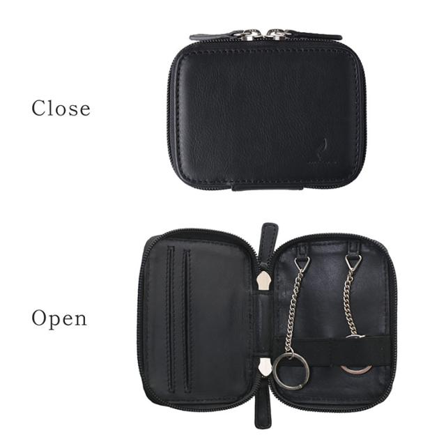 mieno ミエノ 本革 スマートキーケース 2個収納