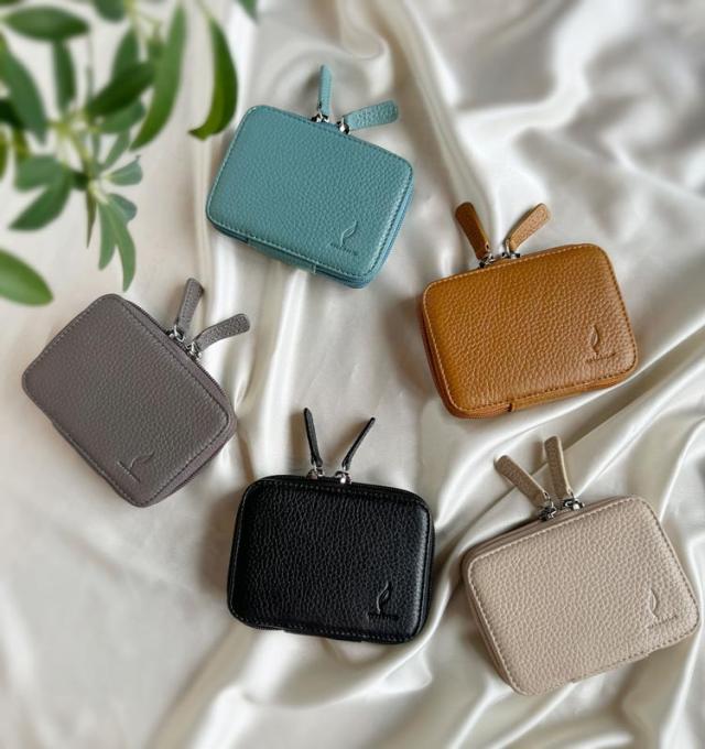 mieno ミエノ 本革 スマートキーケース 2個収納