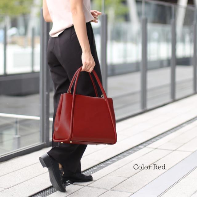 イタリア製 バッグ レッド