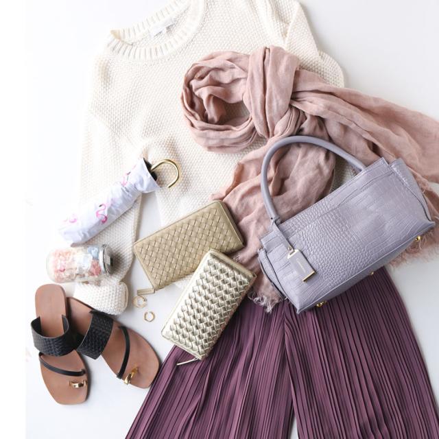 ラム 本革 長財布 ラウンドファスナー