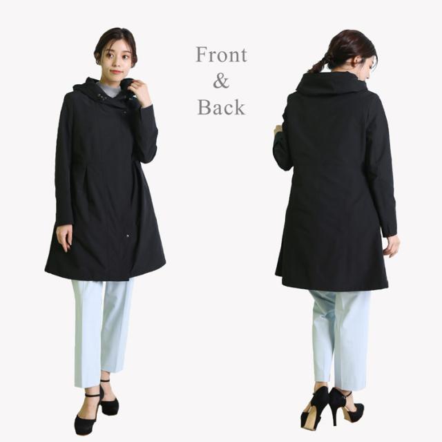 レディース ライナー付き コート シンプルデザインン