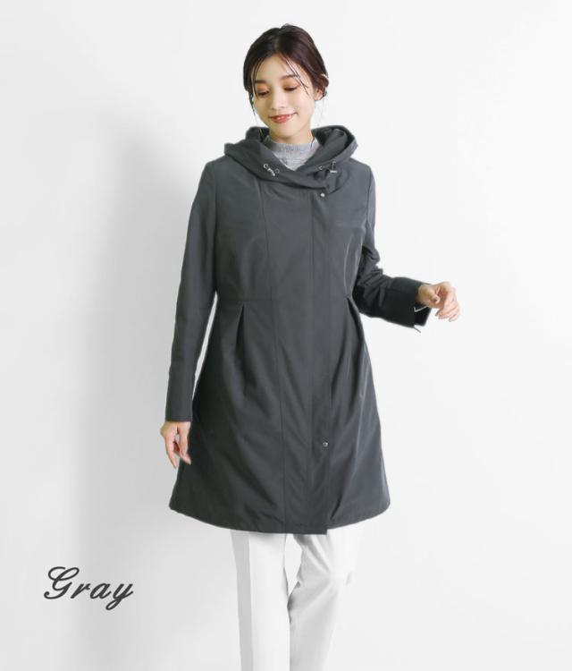 レディース ライナー付き コート シンプルデザインン