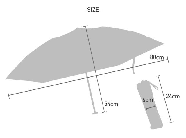 折りたたみ日傘 日式