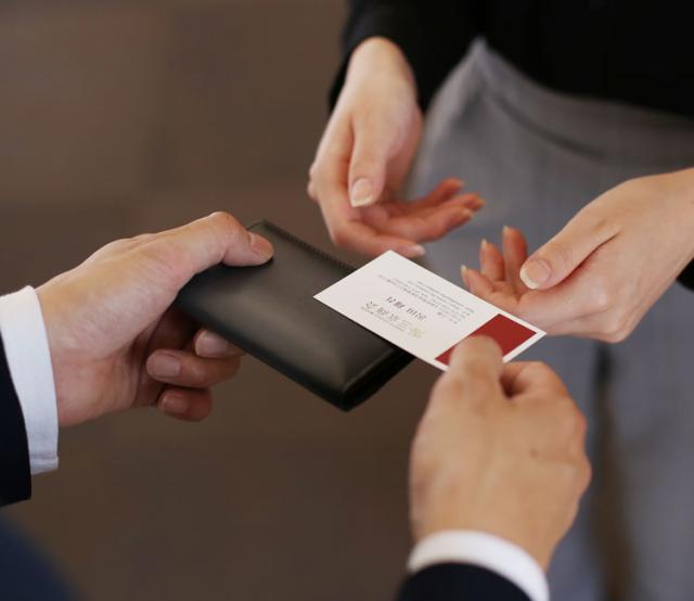 PRAIRIE プレリー 牛革 グラデーション 二つ折り 財布