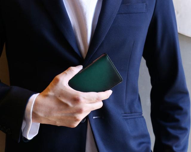 PRAIRIE 牛革　名刺入れ 財布