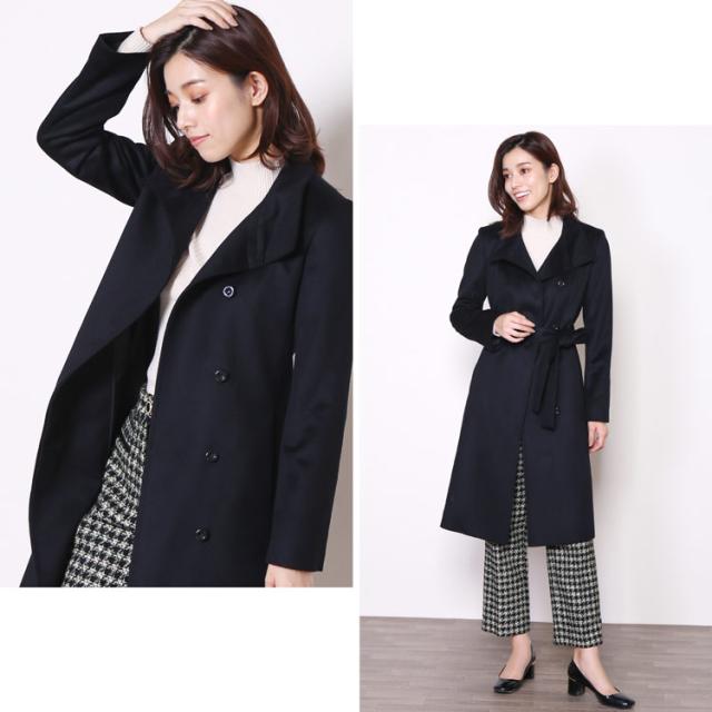 ロングコート ブラック