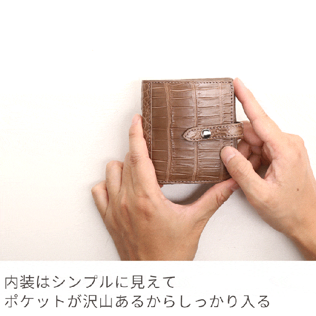 小さめでしっかり入る多機能財布