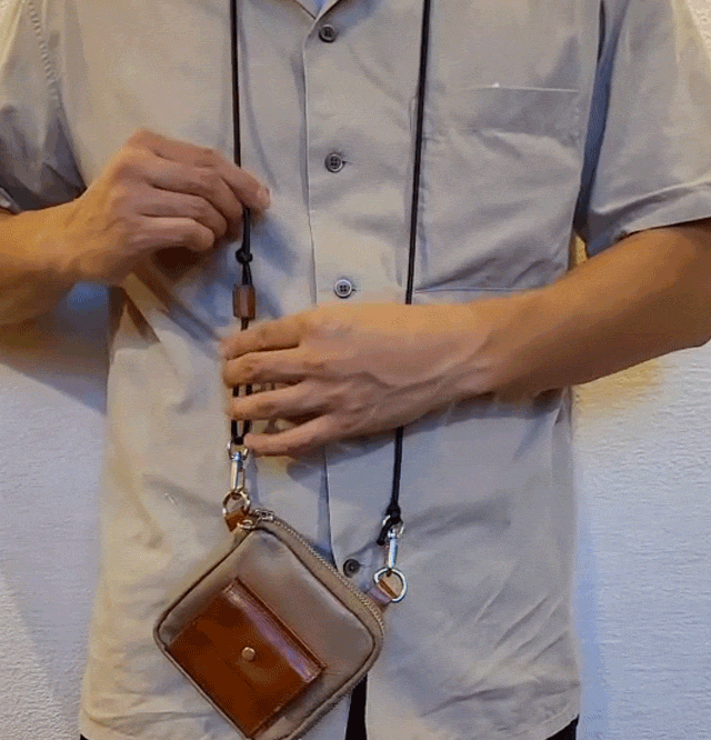 長さの調節が簡単