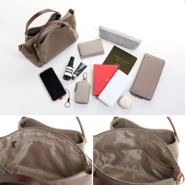 HALEINE 牛革 本革 2WAY バッグ