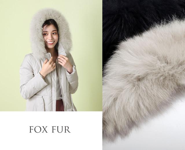 Filomo ダウンコート フォックスファー