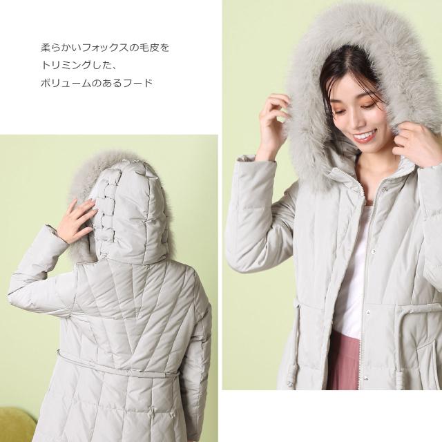 Filomo ダウンコート フォックス フード ファー