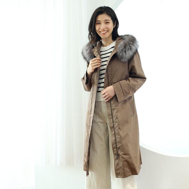 ライナー付き ロングコート　カジュアル かっこいい