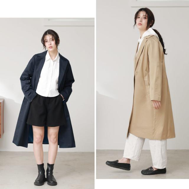 グレー ロング丈 チェスターコート