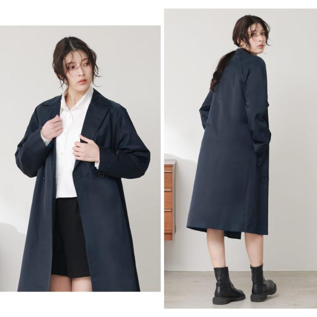 Filomo チェスターコート ブルー ネイビー