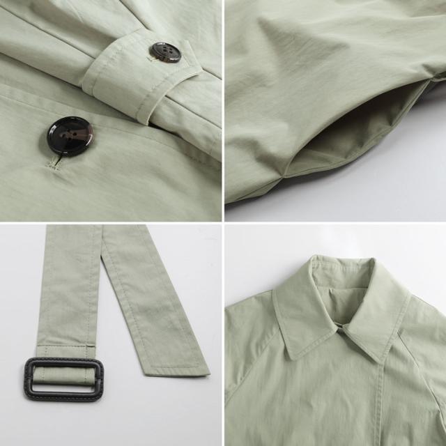 詳細 きれい色 トレンチコート