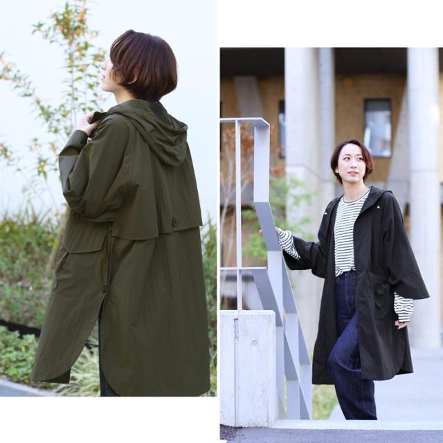 撥水 マウンテンパーカー ロング レディース