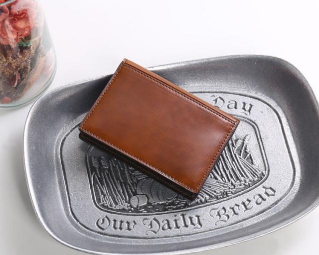 PRAIRIE[プレリー] ナチュラル コードバン 馬革 IDカードケース パスケース ICカード