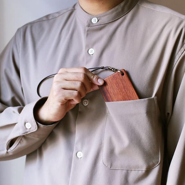 天然木 木製 ICカードケース 日本製