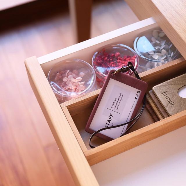 天然木 木製 ICカードケース 日本製