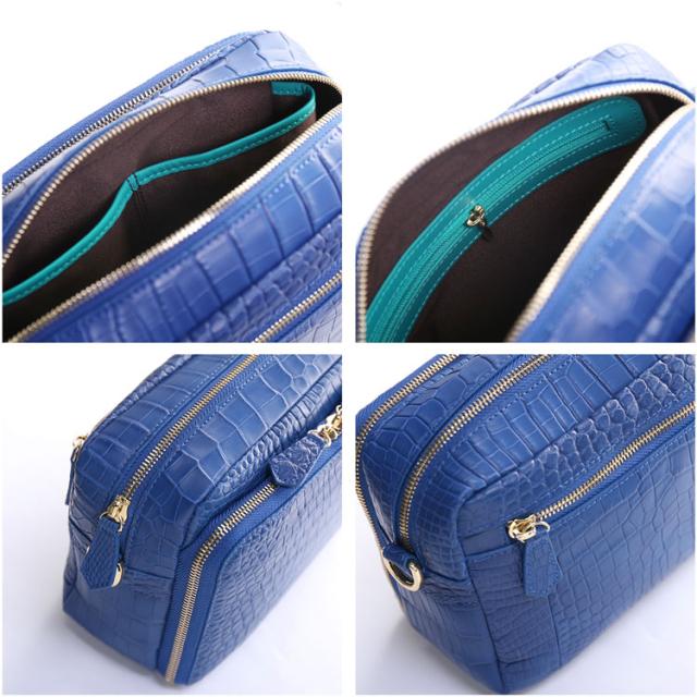 クロコダイル2wayバッグの内装