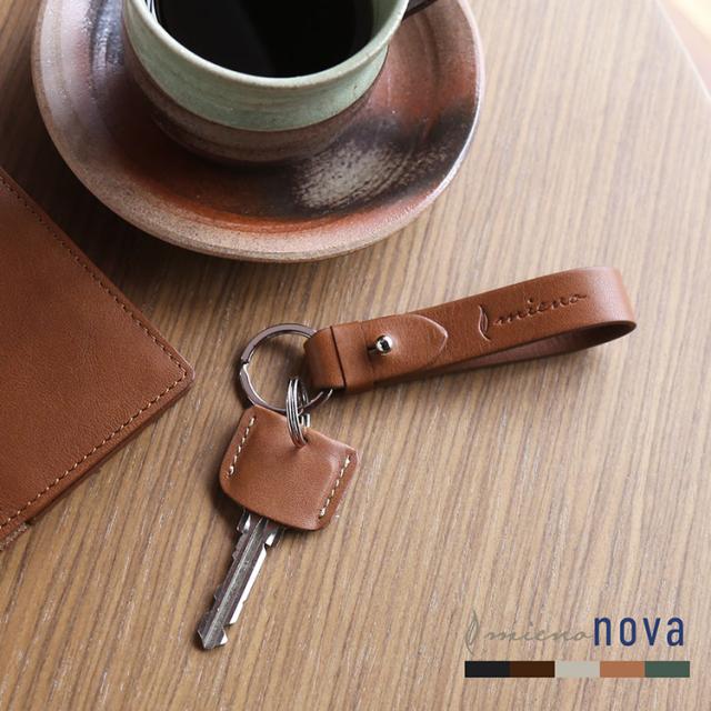 本革 キーホルダー メンズ 牛革