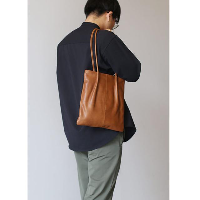 薄型 トートバッグ 本革 レザー