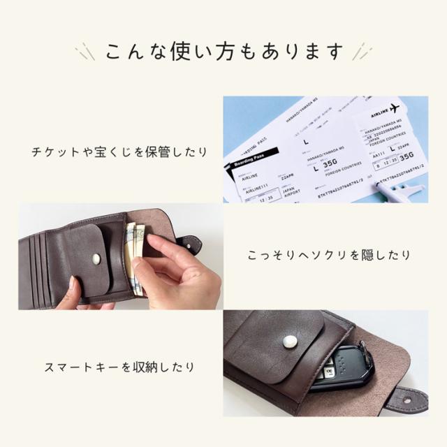 本革 財布 折り財布 mieno 牛革