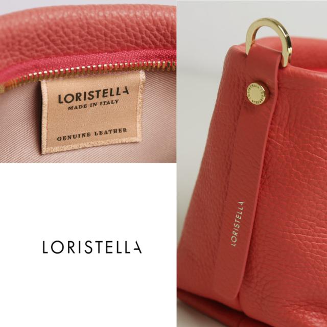 LORISTELLA ロリステッラ レザーバッグ レディース ブランド ロゴ