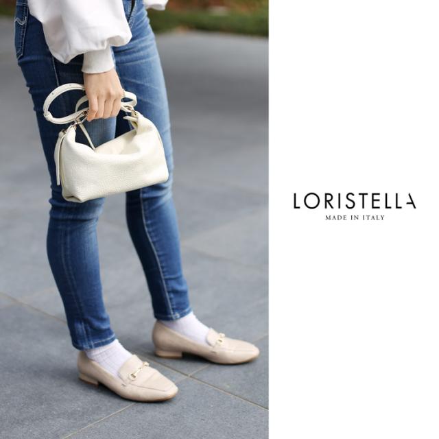 LORISTELLA レザーバッグ レディース アイボリー