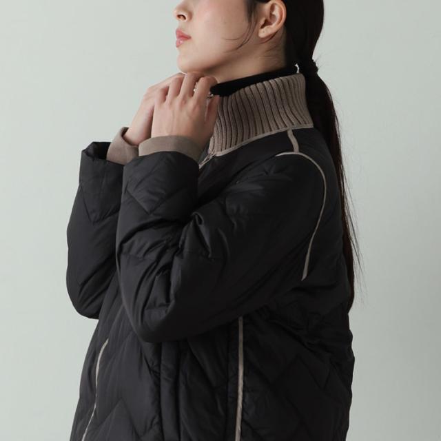 ダウン リブ レディース 暖か