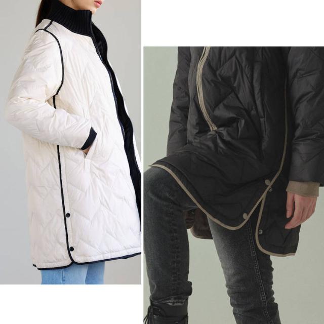 ダウン スリット レディース 動きやすい