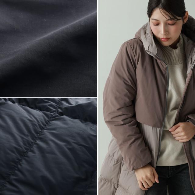 ダウンコート レディース カジュアル スタイル