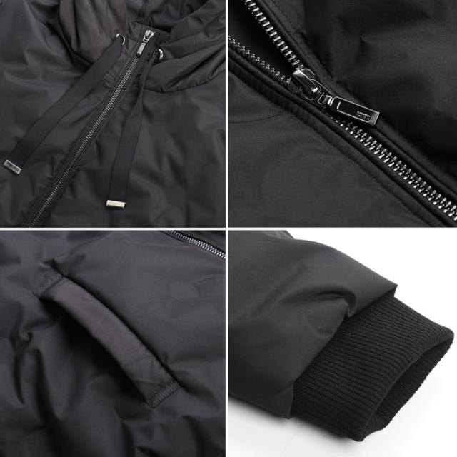 ダウンジャケット ショート丈 シームレス ダウン Filomo フィローモ 暖かい 防寒