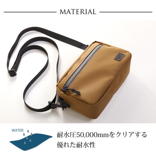 PRAIRIE プレリー 防水バッグ レディース アウトドア 防水 止水ファスナー 丈夫 ボディバッグ ショルダーバッグ