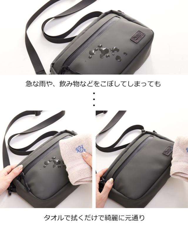 PRAIRIE プレリー 防水バッグ レディース アウトドア 防水 止水ファスナー 丈夫 ボディバッグ ショルダーバッグ