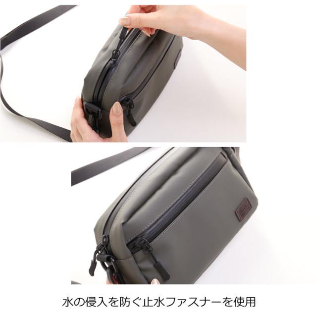 PRAIRIE プレリー 防水バッグ レディース アウトドア 防水 止水ファスナー 丈夫 ボディバッグ ショルダーバッグ