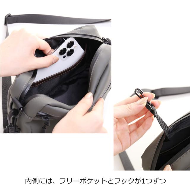 PRAIRIE プレリー 防水バッグ レディース アウトドア 防水 止水ファスナー 丈夫 ボディバッグ ショルダーバッグ