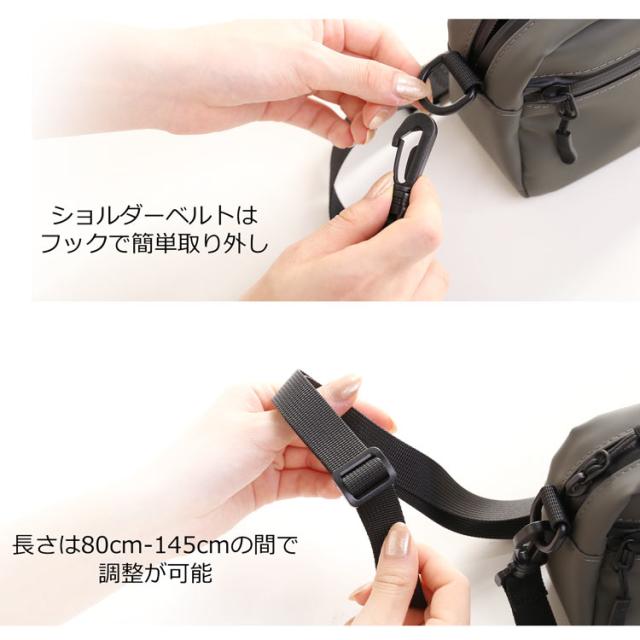 PRAIRIE プレリー 防水バッグ レディース アウトドア 防水 止水ファスナー 丈夫 ボディバッグ ショルダーバッグ