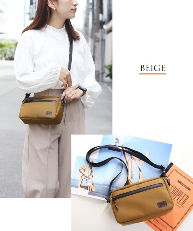 PRAIRIE プレリー 防水バッグ レディース アウトドア 防水 止水ファスナー 丈夫 ボディバッグ ショルダーバッグ