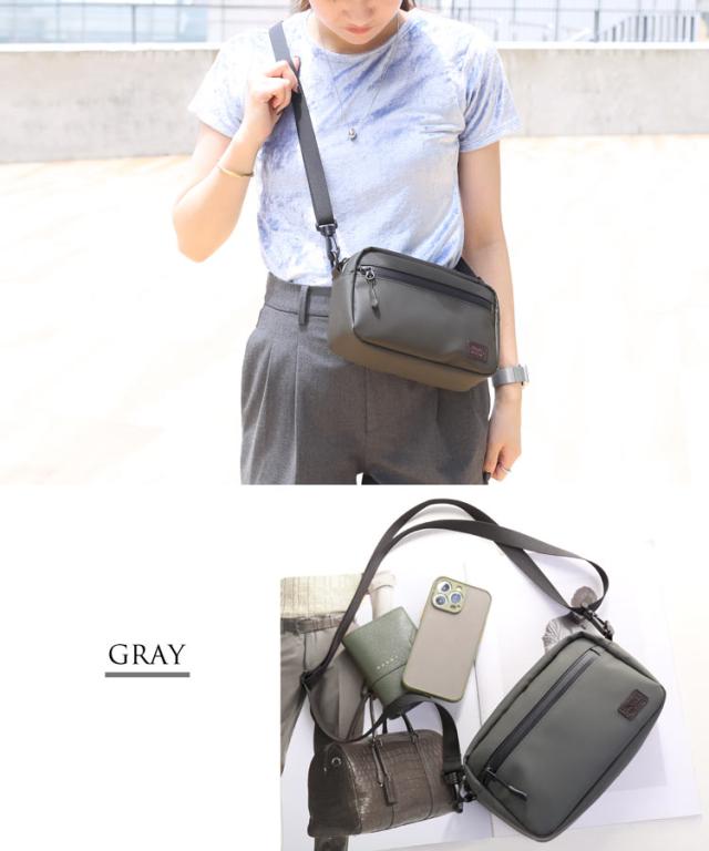 PRAIRIE プレリー 防水バッグ レディース アウトドア 防水 止水ファスナー 丈夫 ボディバッグ ショルダーバッグ