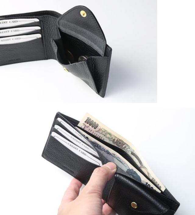 ベジタブル タンニン レザー 2つ折り 財布 牛革 本革 メンズ【名入れ