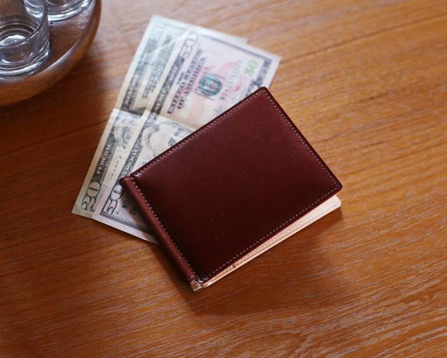 ナチュラルコードバン 日本製 マネークリップ レディース PRAIRIE プレリー 