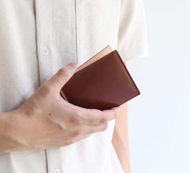 ナチュラルコードバン 日本製 マネークリップ レディース PRAIRIE プレリー 