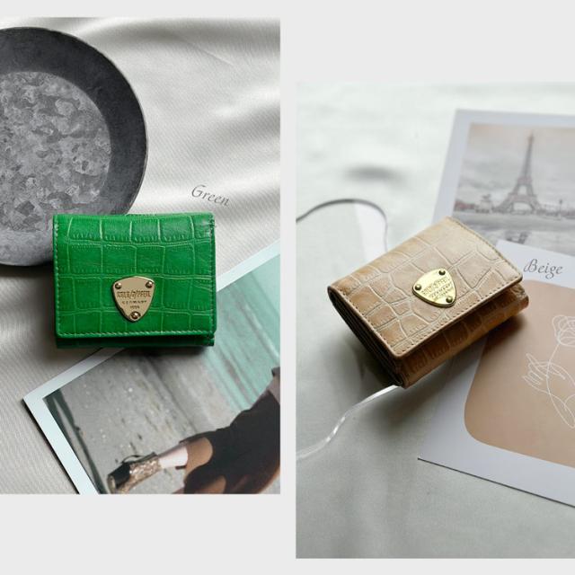 財布 レディース 三つ折り財布 GOLD PFEIL