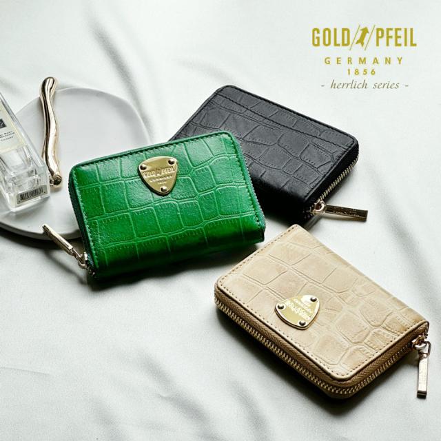 財布 レディース ミニ財布 GOLD PFEIL