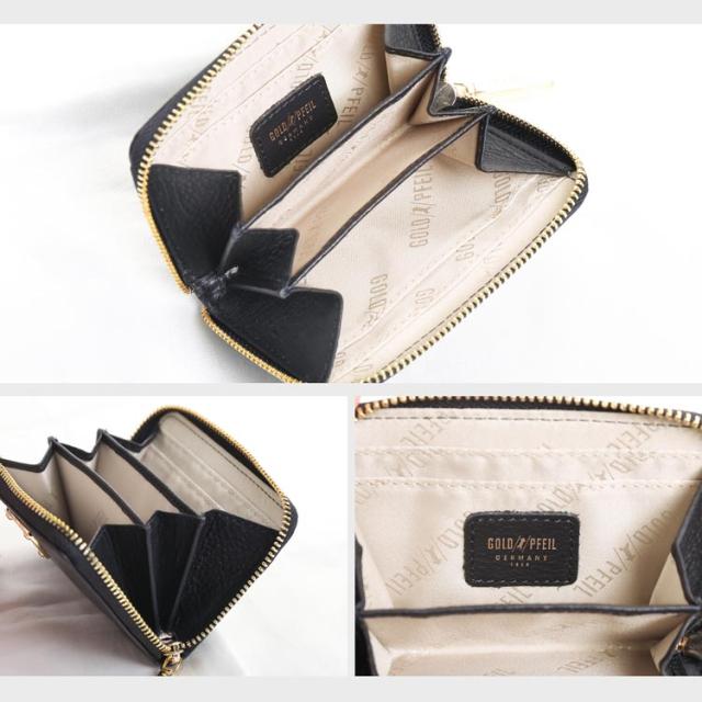 財布 レディース ミニ財布 GOLD PFEIL