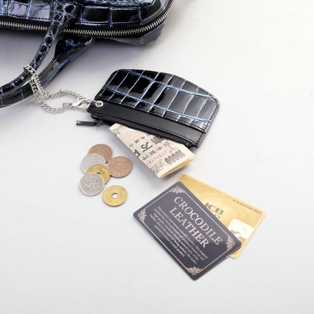 マルチ ポーチ クロコダイル