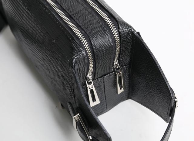 リザード 2wayバッグ ボディバッグ クラッチバッグ 本革 高級 トカゲ レザー バッグ ショルダーバッグ